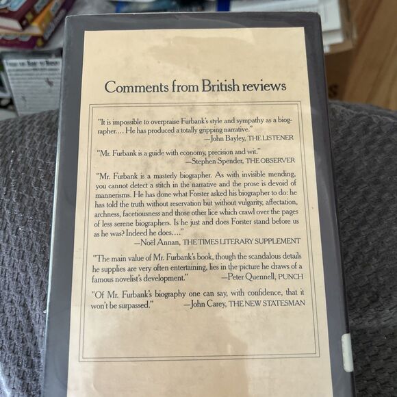 (First American Ed.) E.M. Forster: A Life by P.N. Furbank HC/DC - Picture 6 of 10